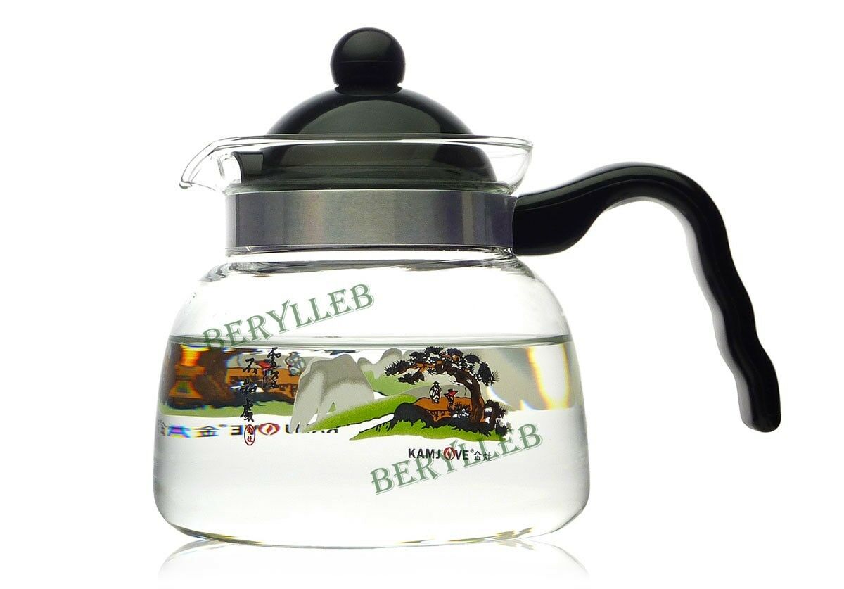 Kamjove KJ100 High Quality Glass Water Kettle Glass Teapot 0.6L 20.2fl